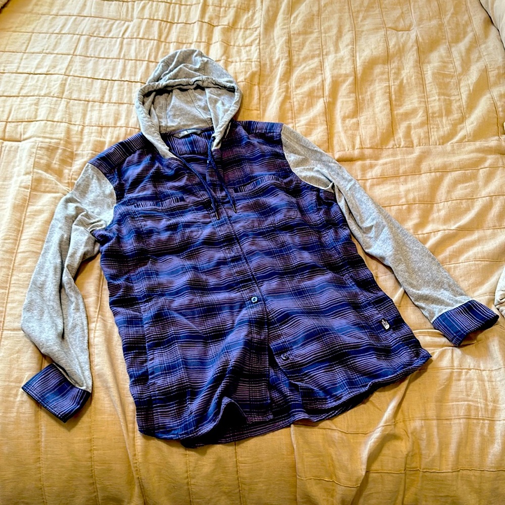 North Face Button Up